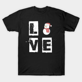 Love Snowman T-Shirt